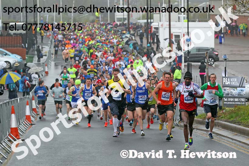 Sunderland City Half Marathon. Photo: David T. Hewitson/Sports for All Pics